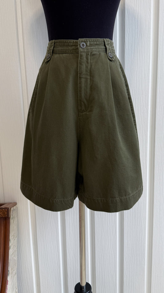 Bermuda kaki à plis - small