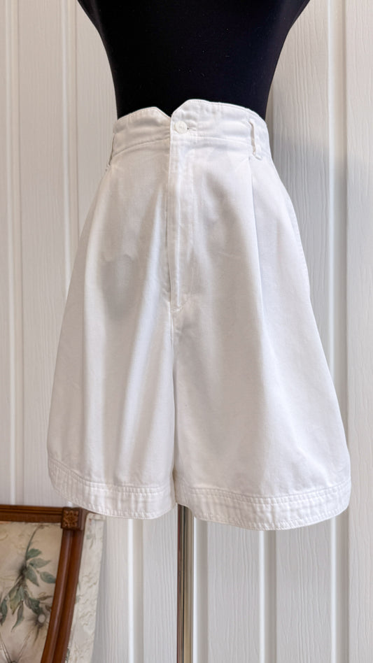 Bermuda en cotton blanc- medium