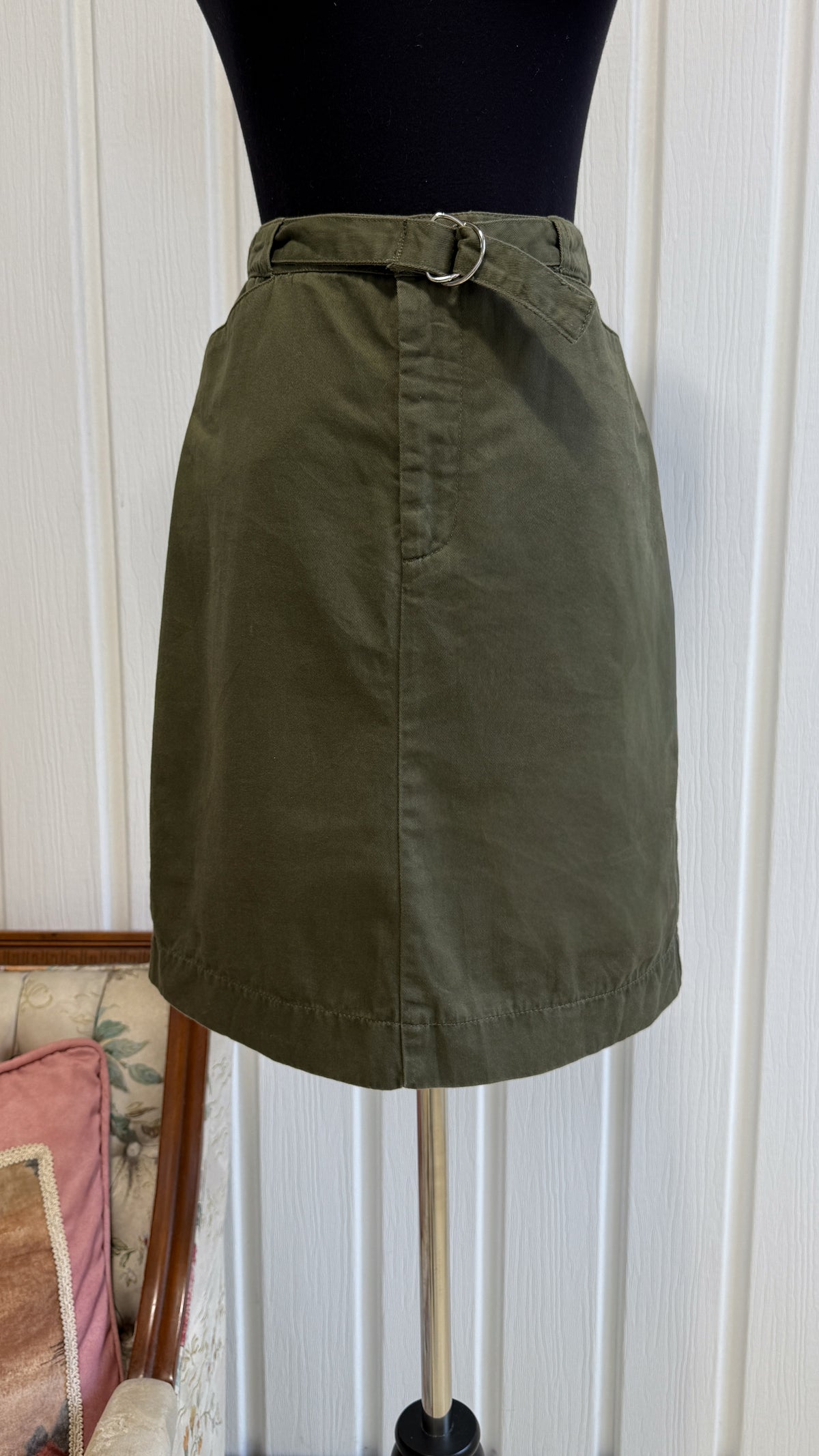 Jupe verte kaki- small