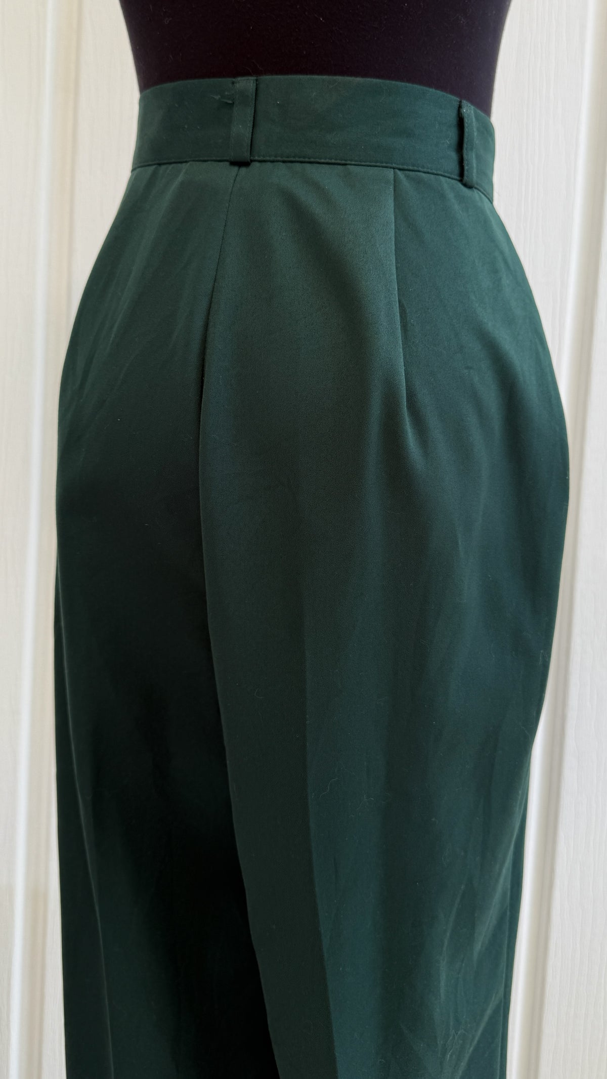 Pantalons/trouser vert droit- small
