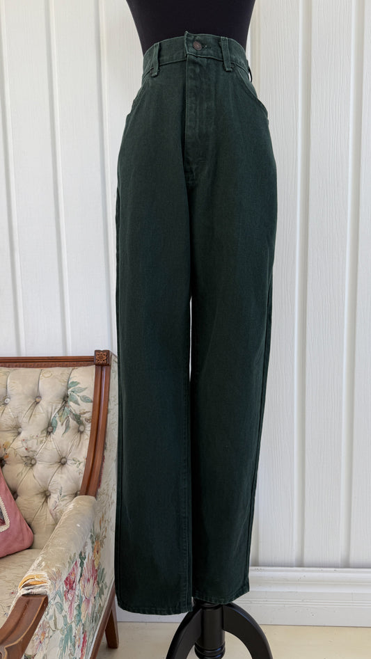 Jeans vert fôret Lee- small