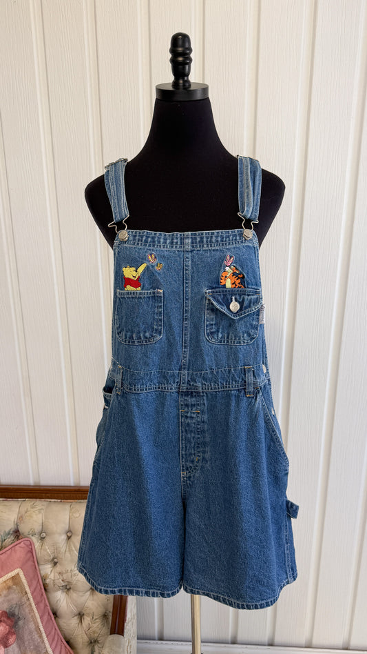 Salopette-shorts en jeans Winnie the Pooh- large