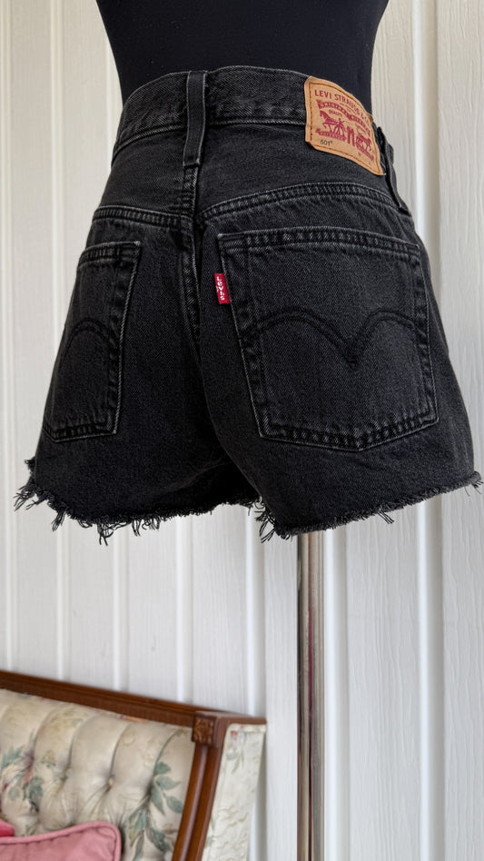Shorts en jeans Levis noir/gris- small et x-small