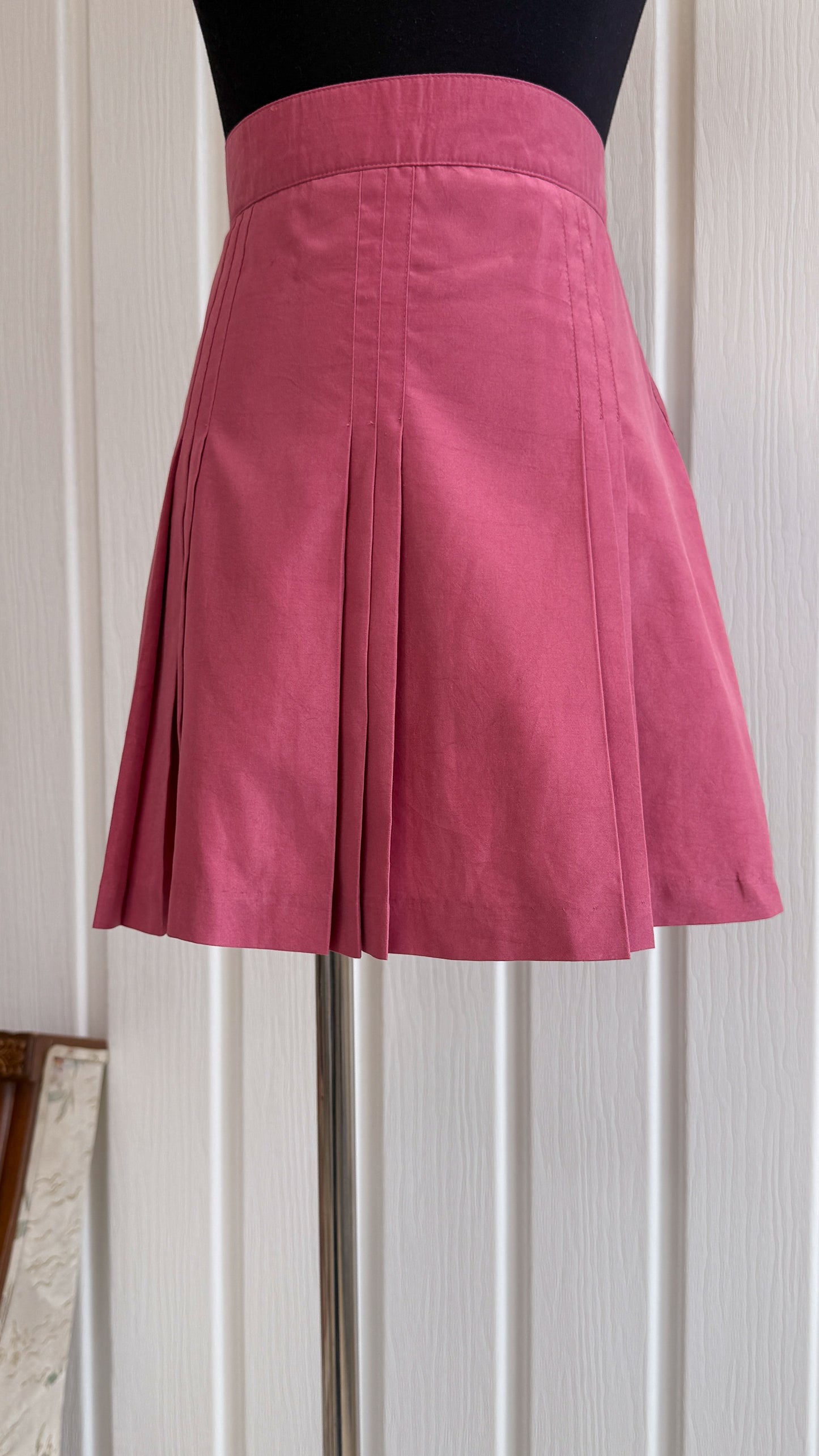 Jupe rose évasée- small