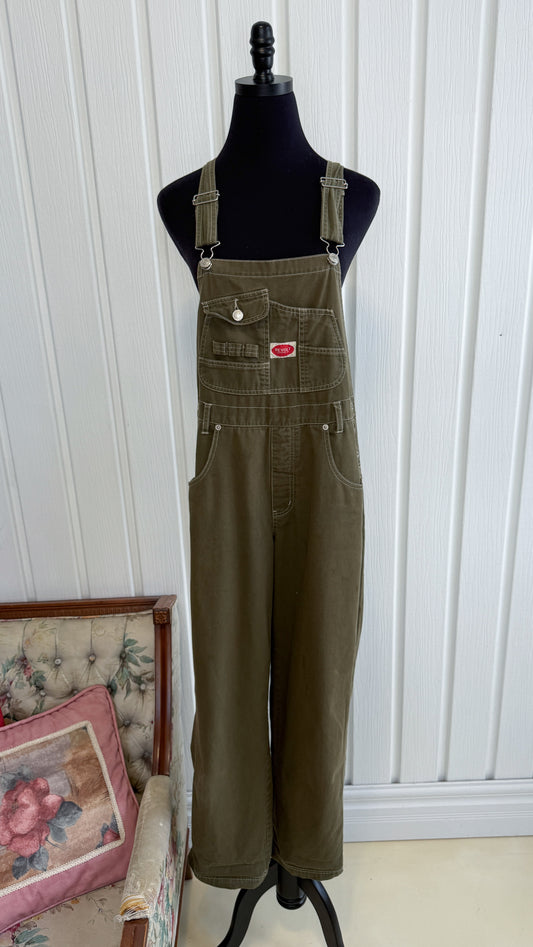 Salopette verte kaki Revolt- medium