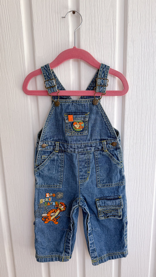 Enfants- salopette en jeans Tigrou- 12m
