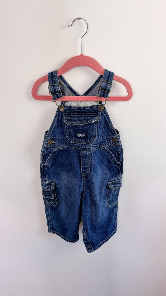 Enfant- Salopette Oshkosh en jeans - 12m