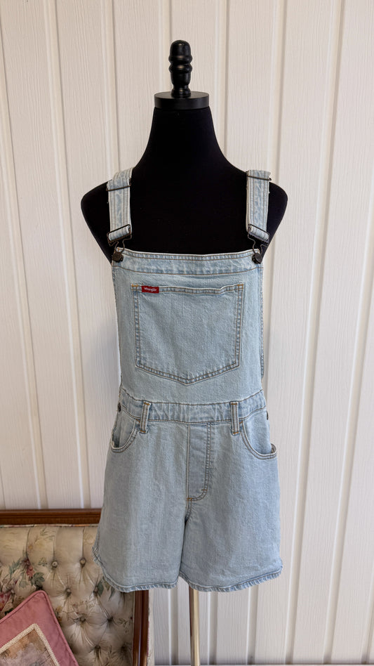 Salopette-short en jeans Wrangler- large