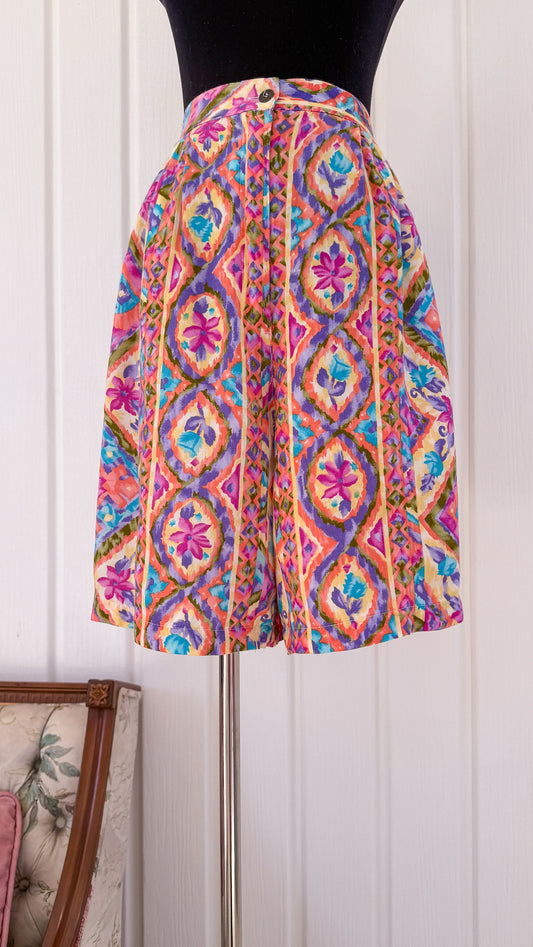 Bermuda à motifs multicolore- medium/large