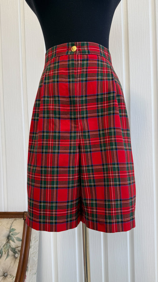Bermuda tartan rouge - medium