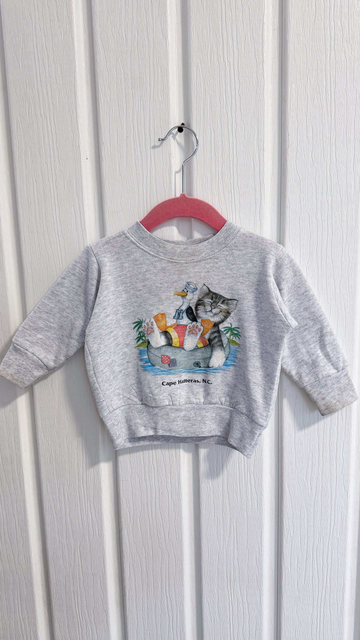 Enfants- chandail crewneck chat- 18mois