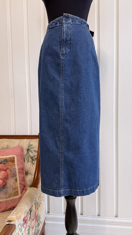 Jupe en jeans droite- medium