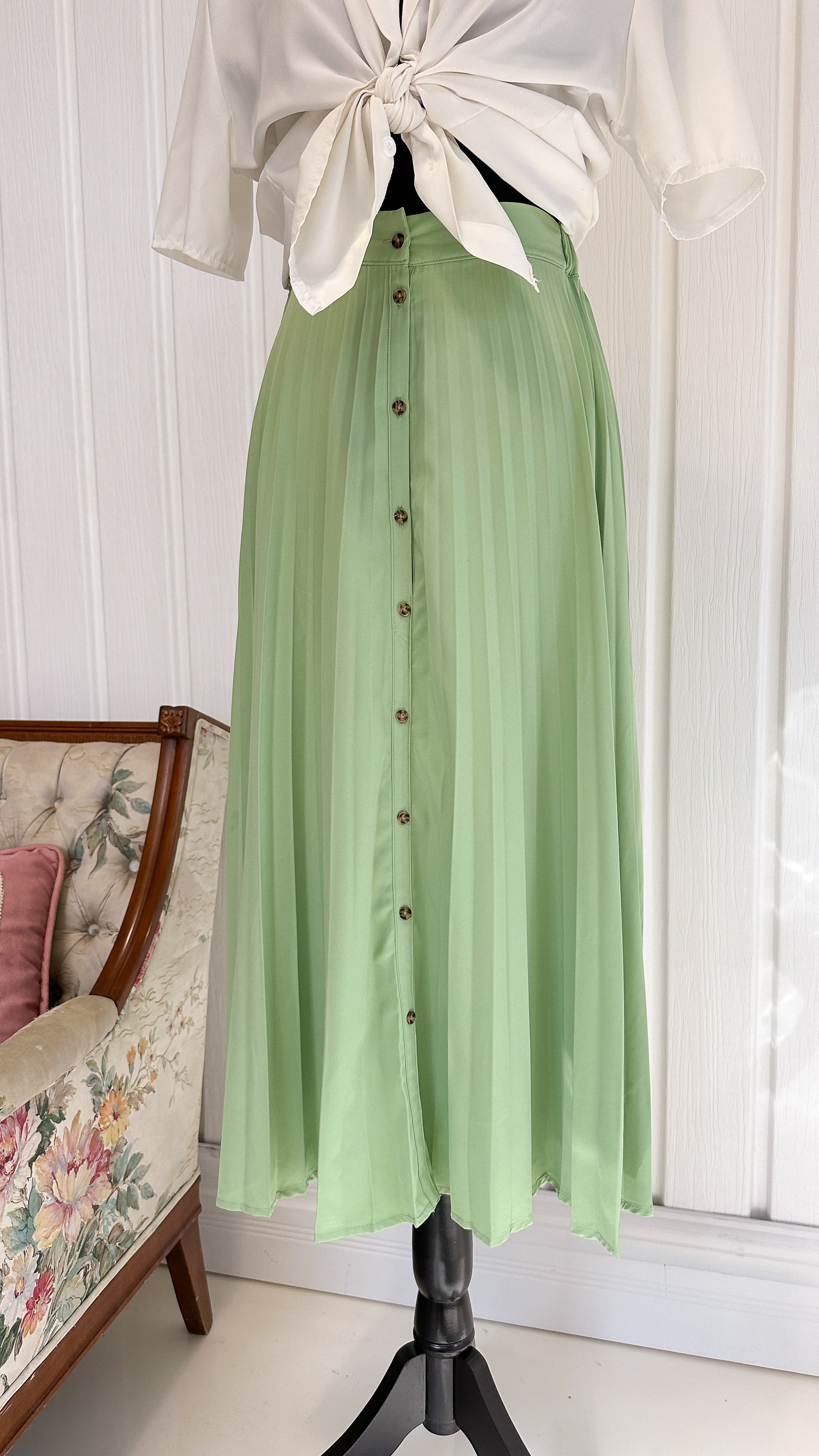 Jupe vert menthe online