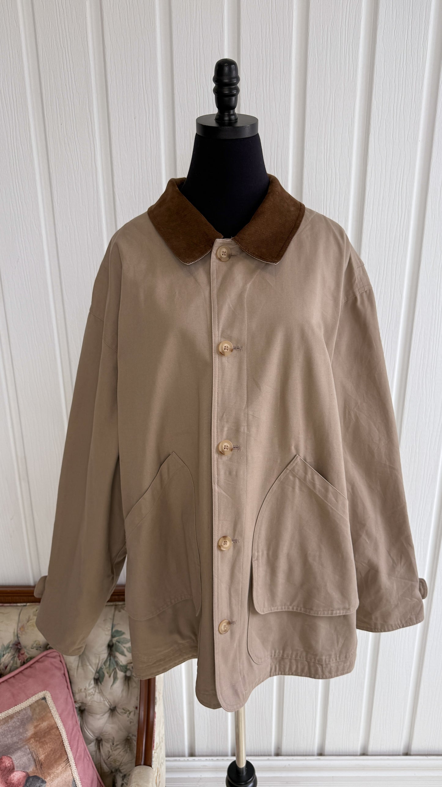 Manteau « barn » beige - x-large