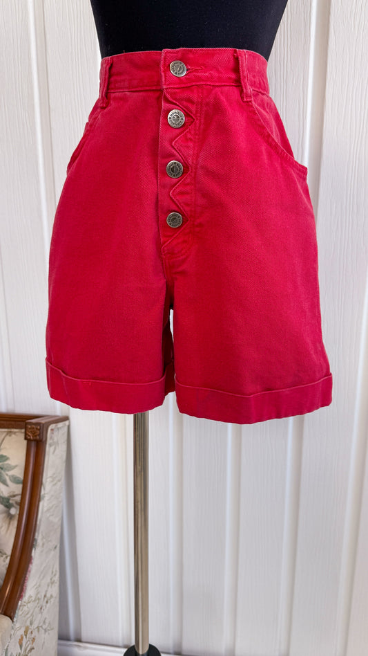 Shorts en jeans rose Bonjour- small