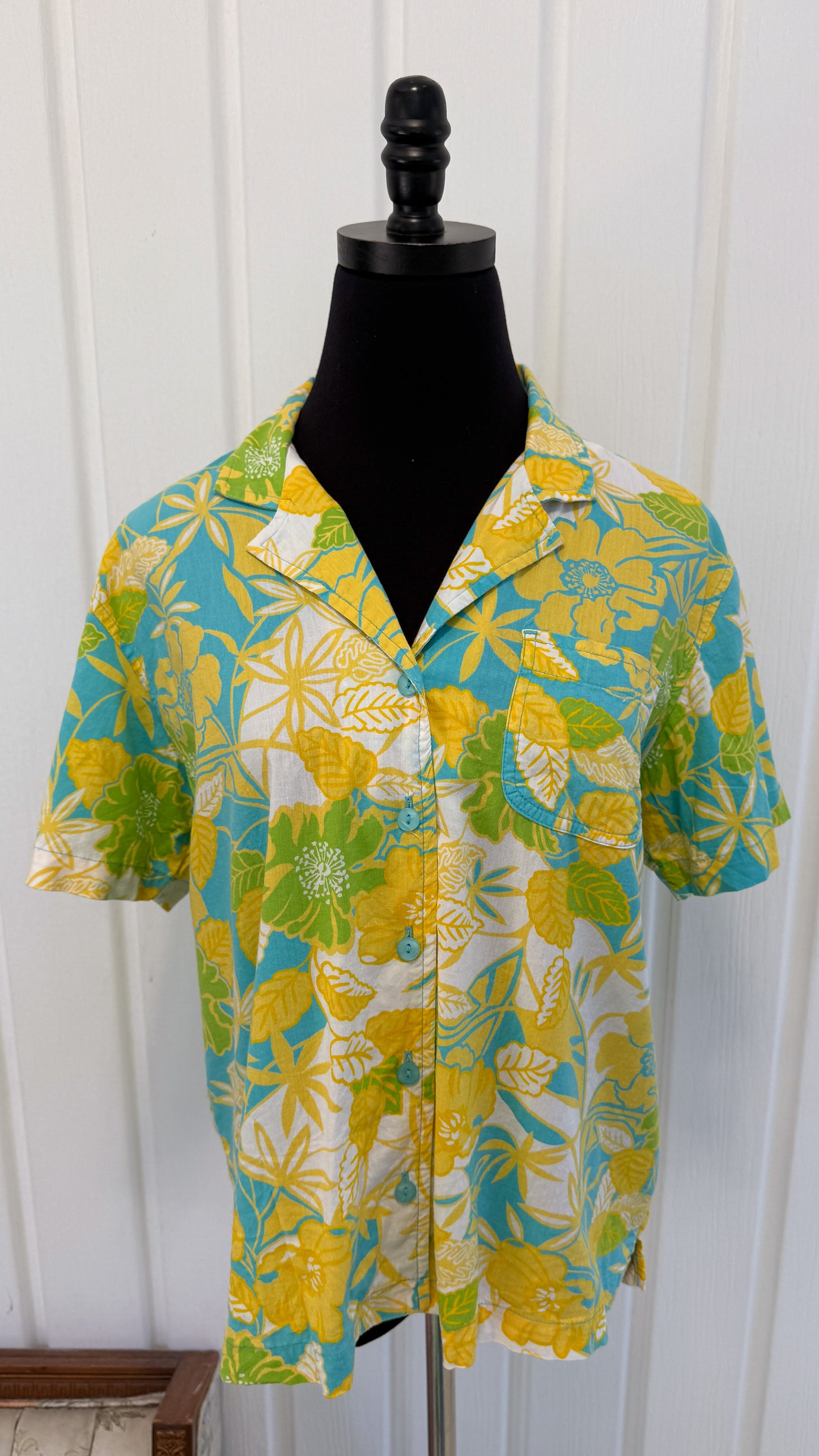 Chemisier manches courtes tropical- medium