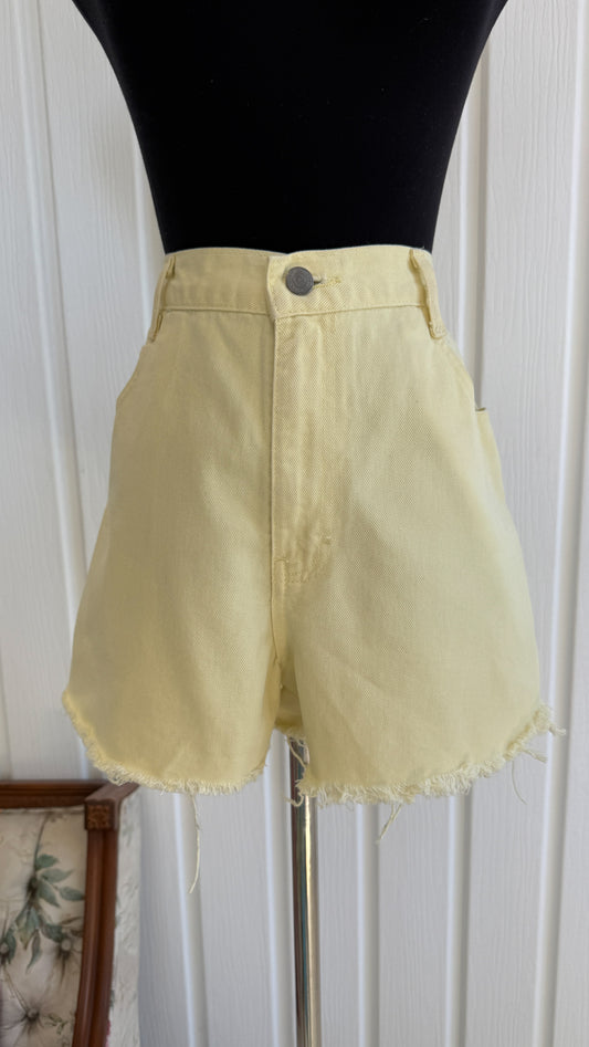 Shorts en jeans jaune Gitano- medium