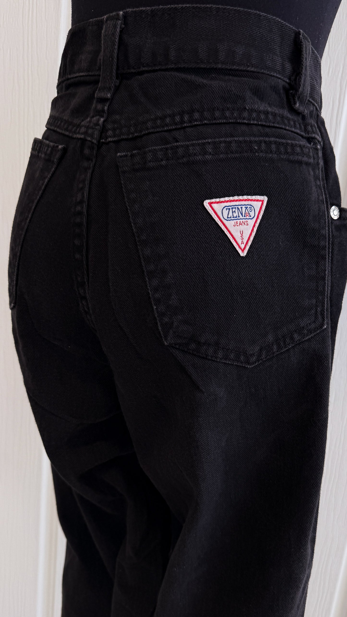 Jeans baggy noir Zena- small