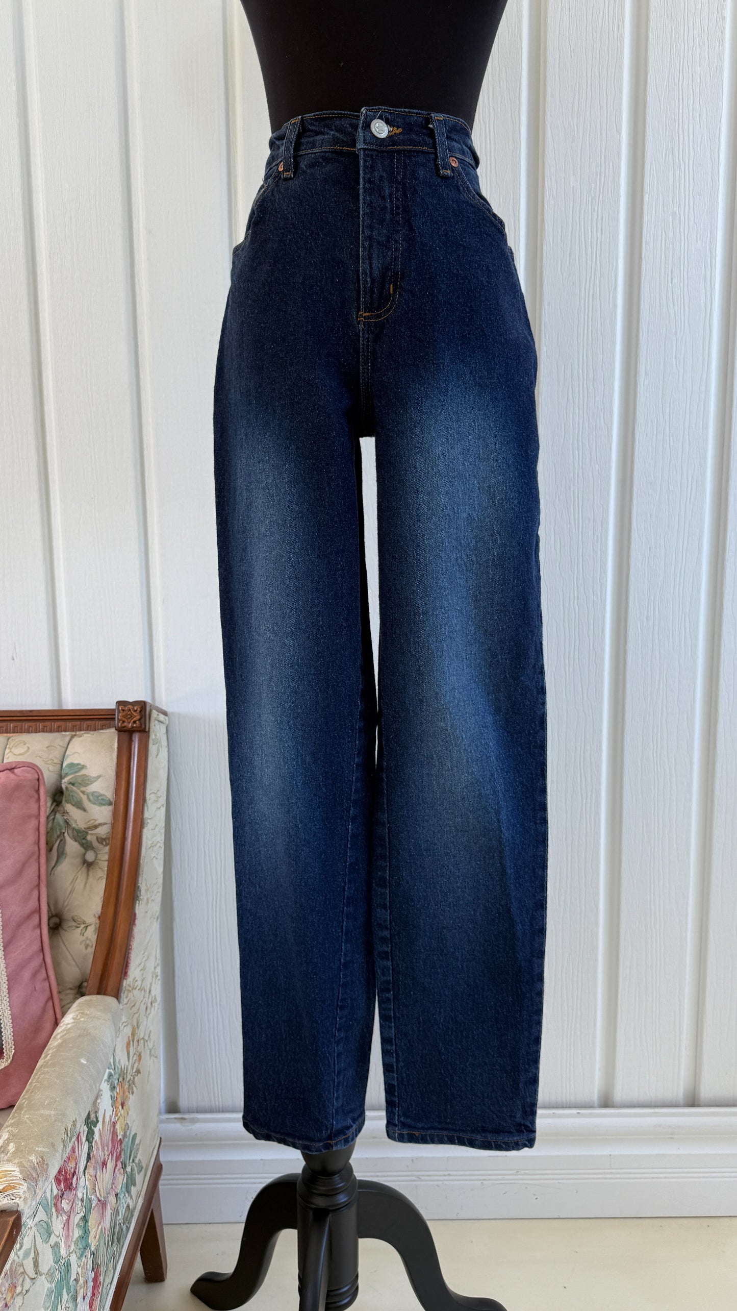 Jeans foncé Faded Glory- small
