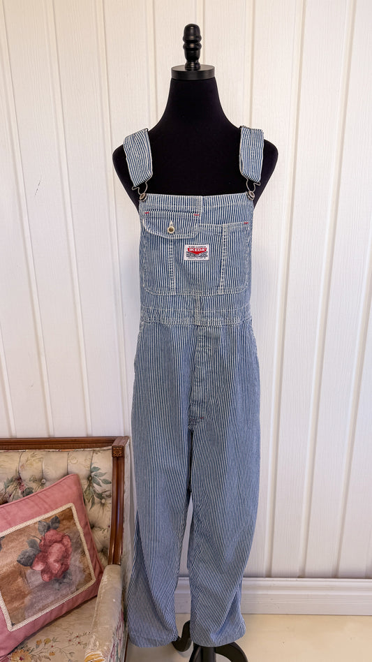 Salopette en jeans rayé ikeda- large