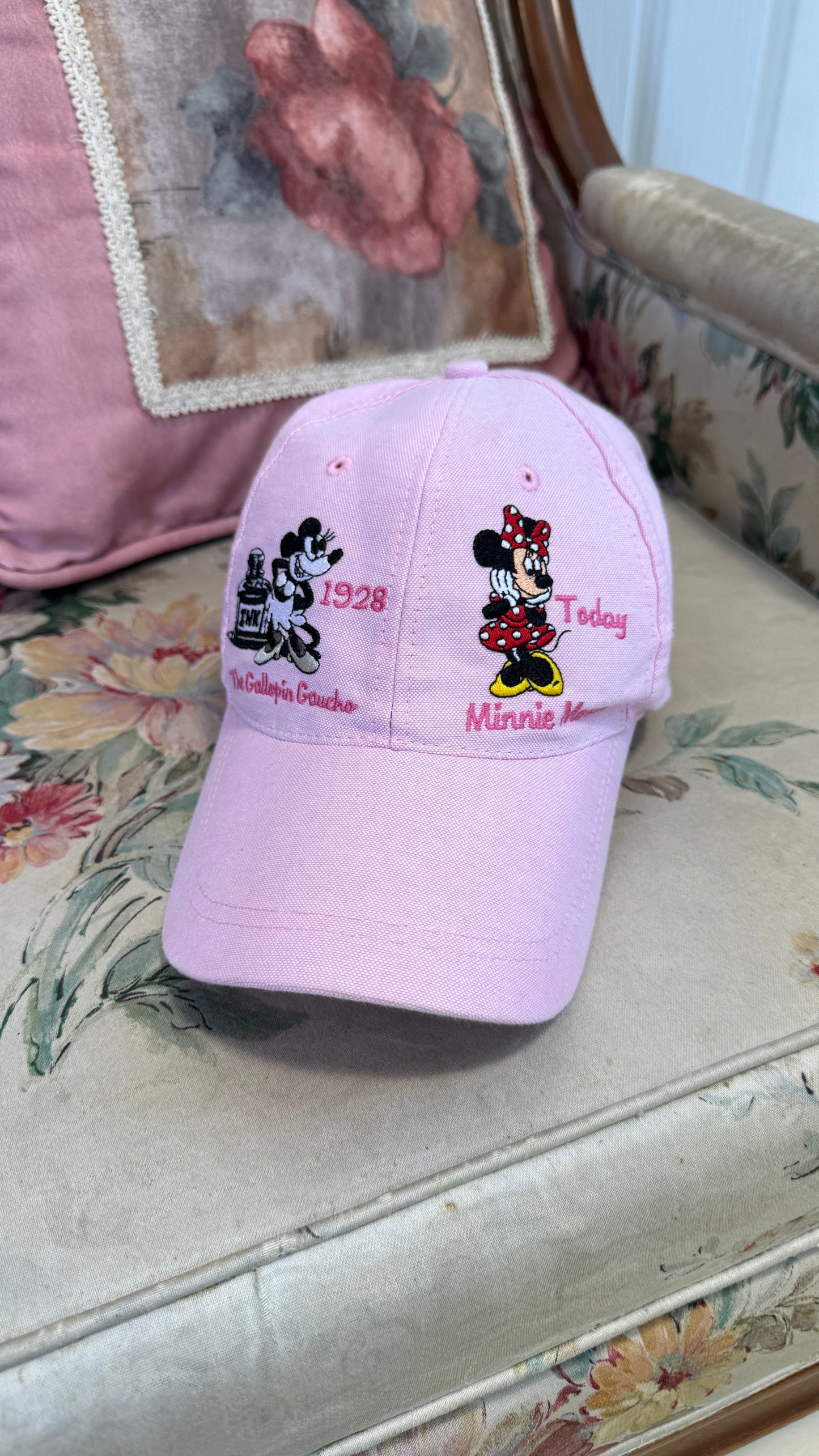 Casquette rose Minnie Mouse