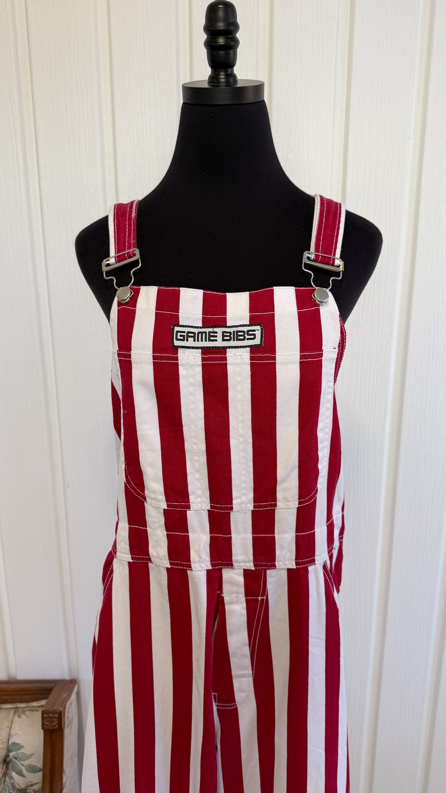Salopette rayé Game Bibs-  large