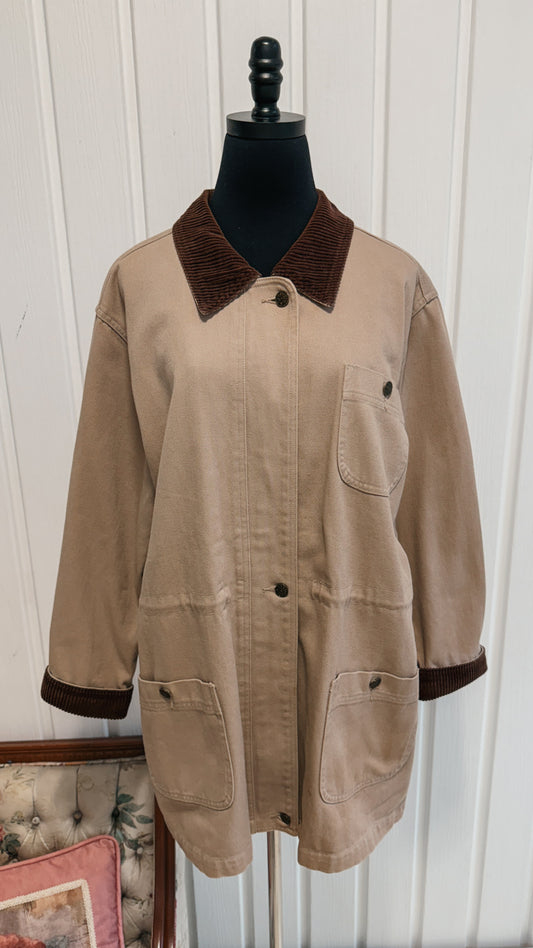 Veste « barn jacket » beige - large