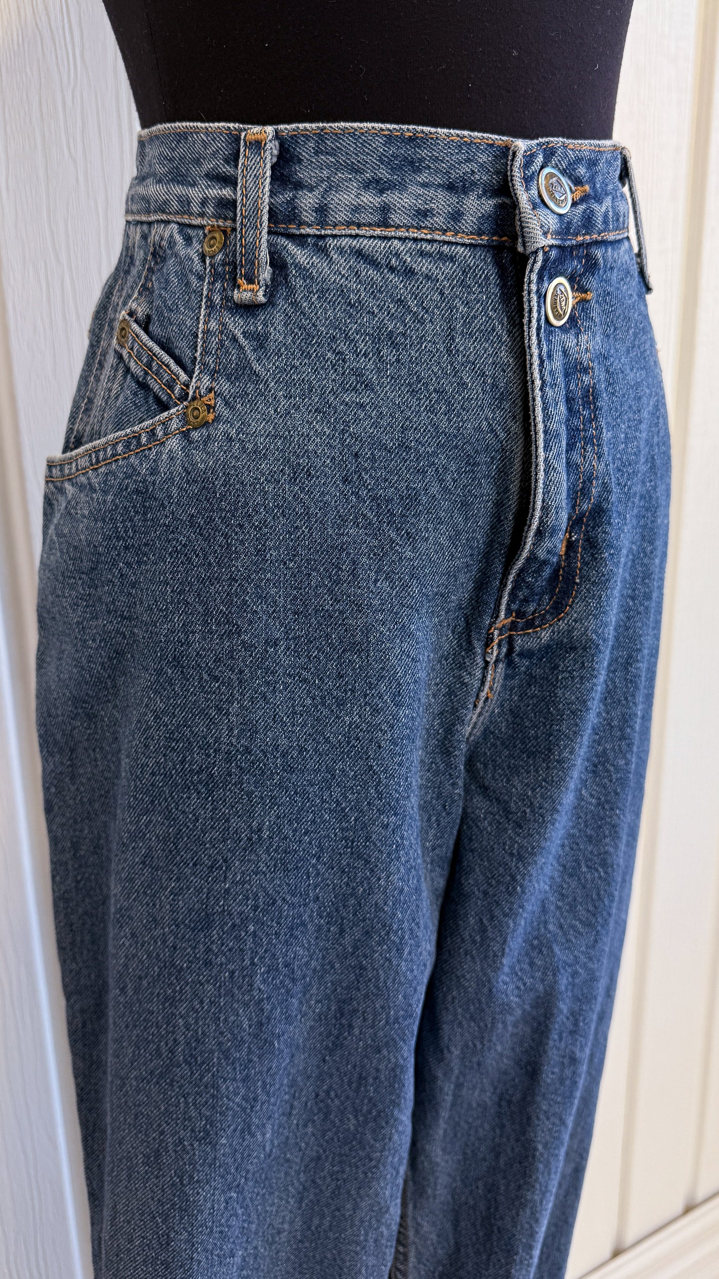 Jeans bleu droit Zena- medium