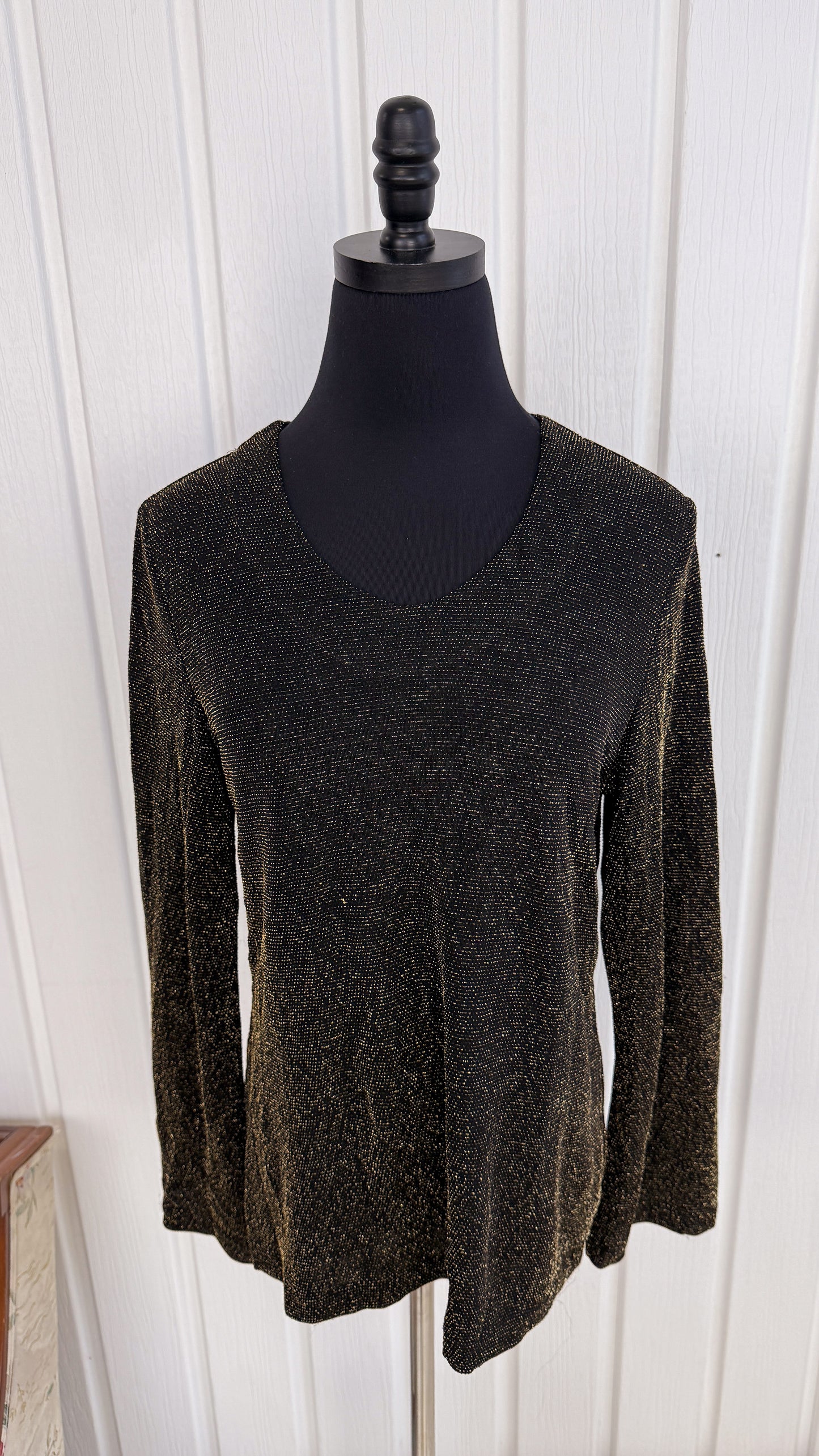 Shiny gold sweater - medium