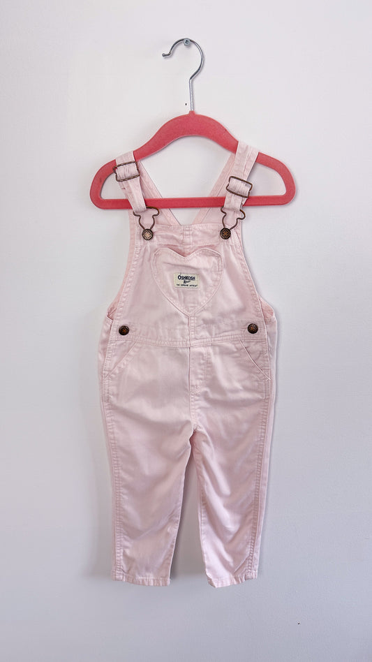 Child - pink oshkosh overalls - 3T