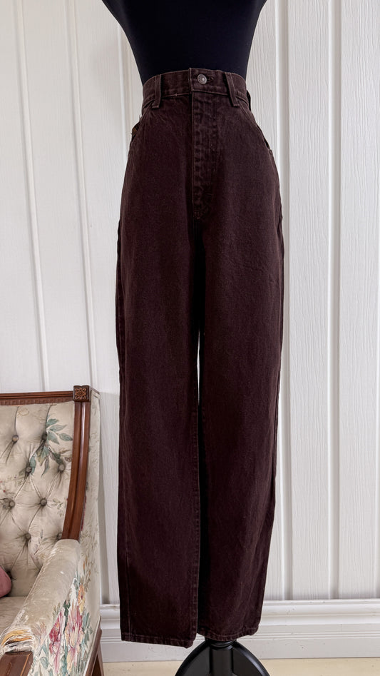 Jeans brun baggy Lee- small