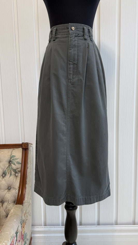 LL Bean grey skirt - small