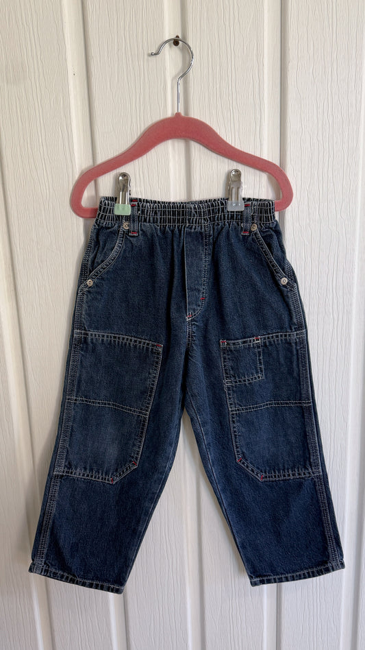 Enfants- jeans baggy Oshkosh- 4T
