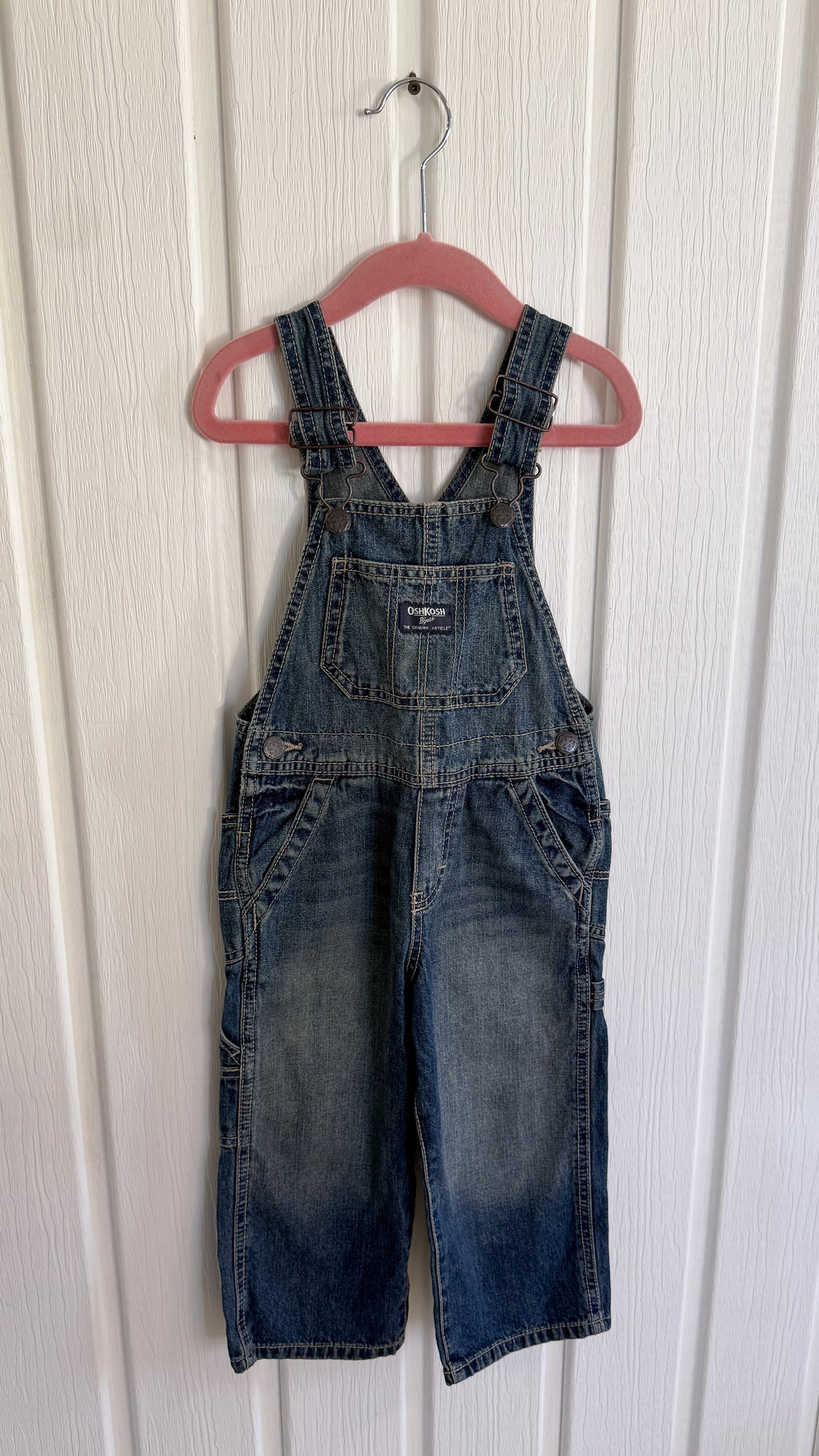 Enfants- salopette en jeans Oshkosh- 2T