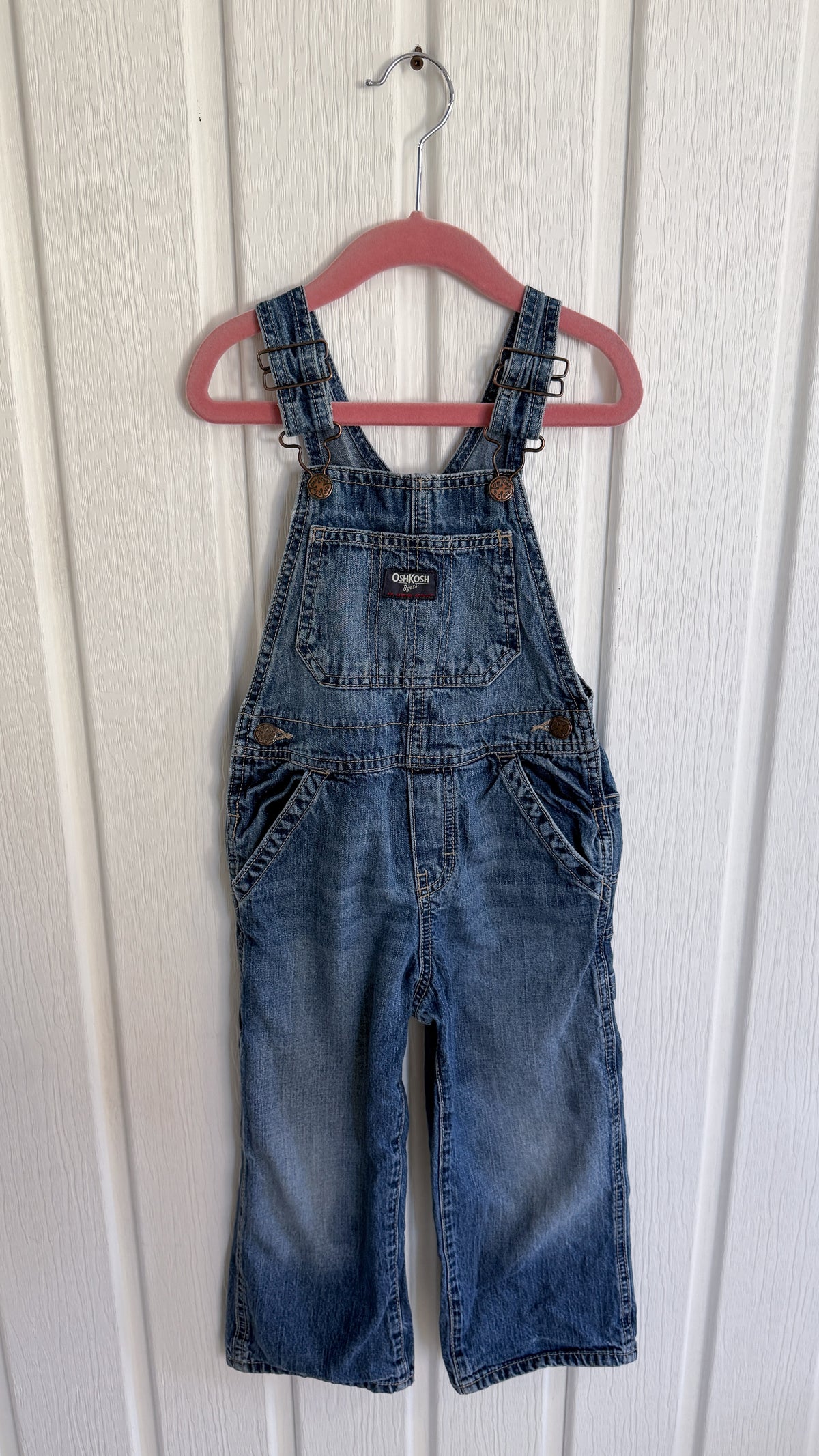 Enfants- salopette en jeans Oshkosh - 4T
