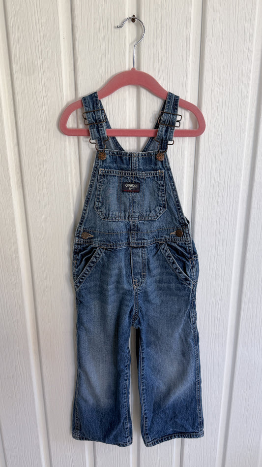 Enfants- salopette en jeans Oshkosh - 4T
