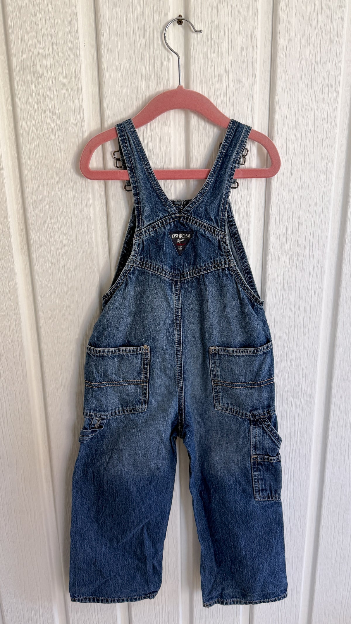 Enfants- salopette en jeans Oshkosh - 4T